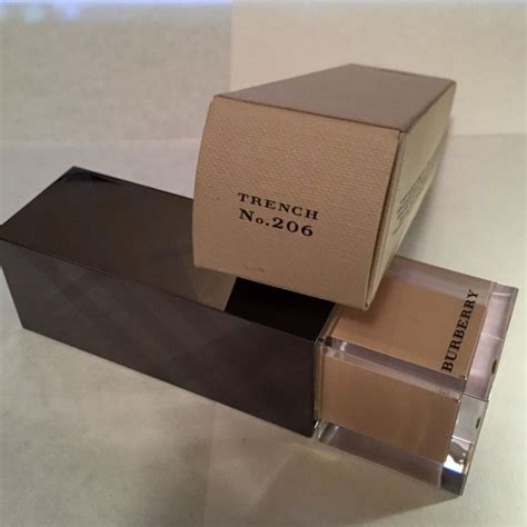 burberry velvet foundation trench 206